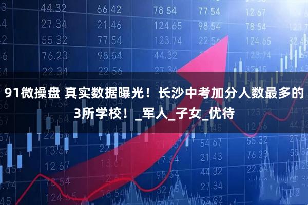 91微操盘 真实数据曝光！长沙中考加分人数最多的3所学校！_军人_子女_优待